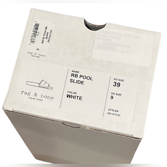 Rag & Bone Slides Size 9 New In Box Summer Sandals - Picture 2 of 3